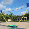High quality factory price UV resistance foldable badminton net set with rod