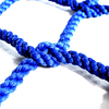 High Grade UV Resistance Polyester Knotless Climbing Cargo Net for Kids 