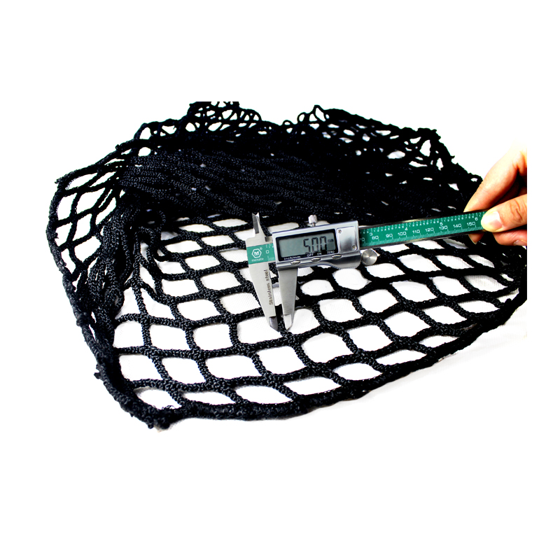 Intop Custom Black Polyester Knotless Hand Tied Horse Net Bag Round Bale Net for Sale 