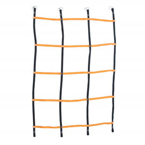 UV Resistance High Strength Polyester Colorful Webbing Children Climbing Cargo Net for Sale 