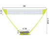 Portability Badminton Grid Multifunctional Firm And Durable Badminton Net Series