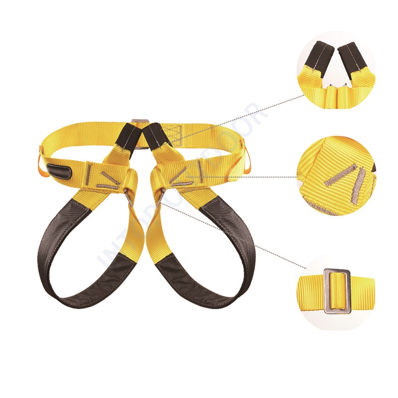  High Quality Wholesale Custom Cheap Price Outdoor Climbing Safety Harness New Arrival Super light Mountain climbing harness belt 