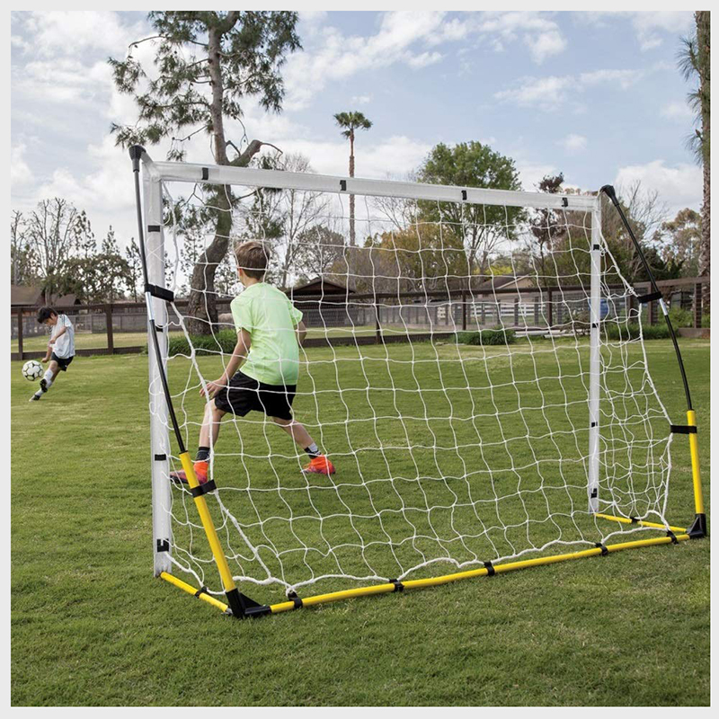 OEM factory price big size portable folding football soccer goal net