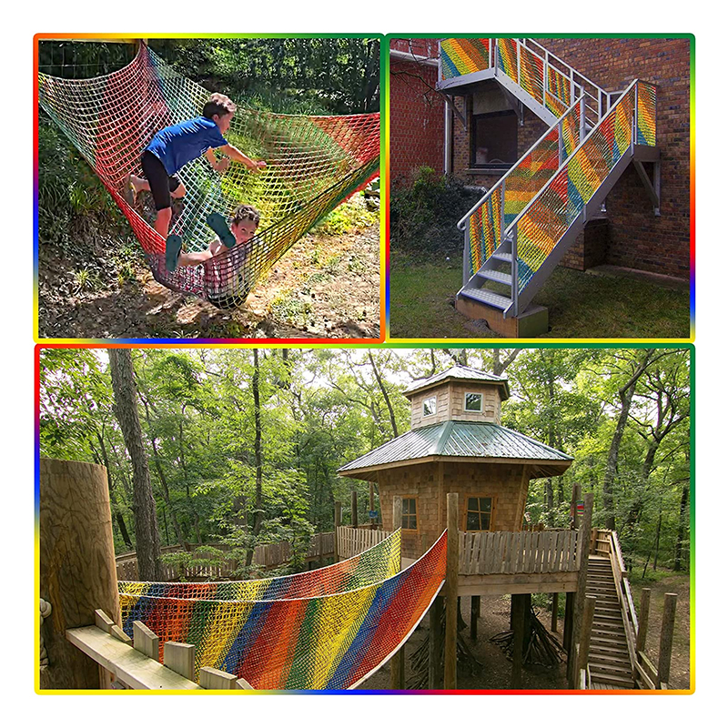 Heavy Duty UV Resistance Waterproof Fall Protection Safety Hammock Net with Small Mesh Size