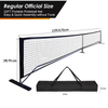 Custom 22ft Portable Pickleball Net with Quick Setup and Carry Bag