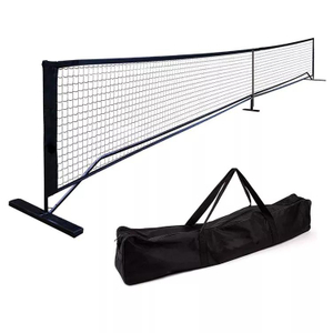 Custom 22ft Portable Pickleball Net with Quick Setup and Carry Bag