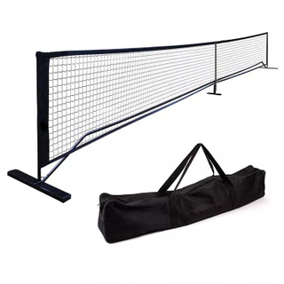Custom 22ft Portable Pickleball Net with Quick Setup and Carry Bag