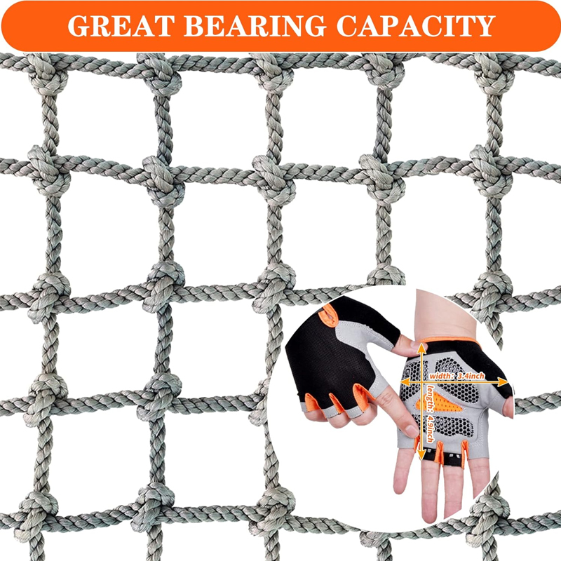 Heavy Duty Rope Climbing Net for Kids & Adult Indoor or Outdoor Activities