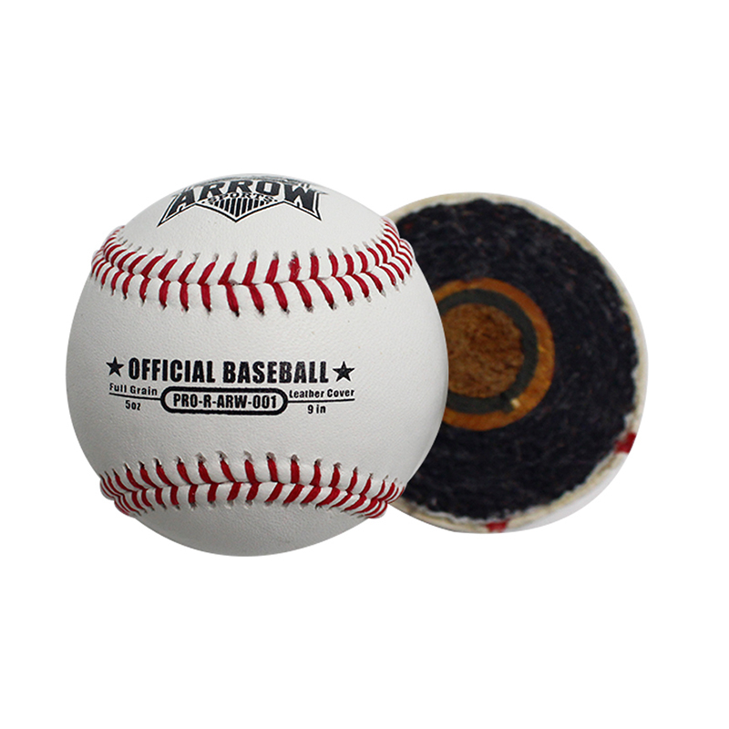 Custom Official League Cowhide Baseball Competition Baseball With 85% Wool Winding 