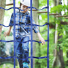 Custom Portable Webbing Climbing Net for Kids Play in Outdoor Ninja Activities