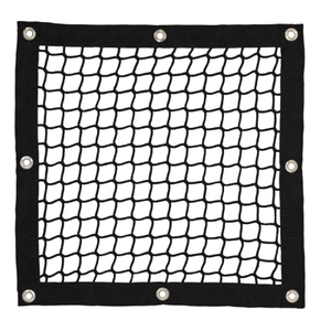 Custom Backstop Net with Webbing Border for Indoor or Outdoor Sports Activities