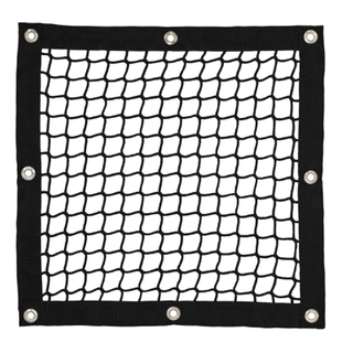 Custom Backstop Net with Webbing Border for Indoor or Outdoor Sports Activities