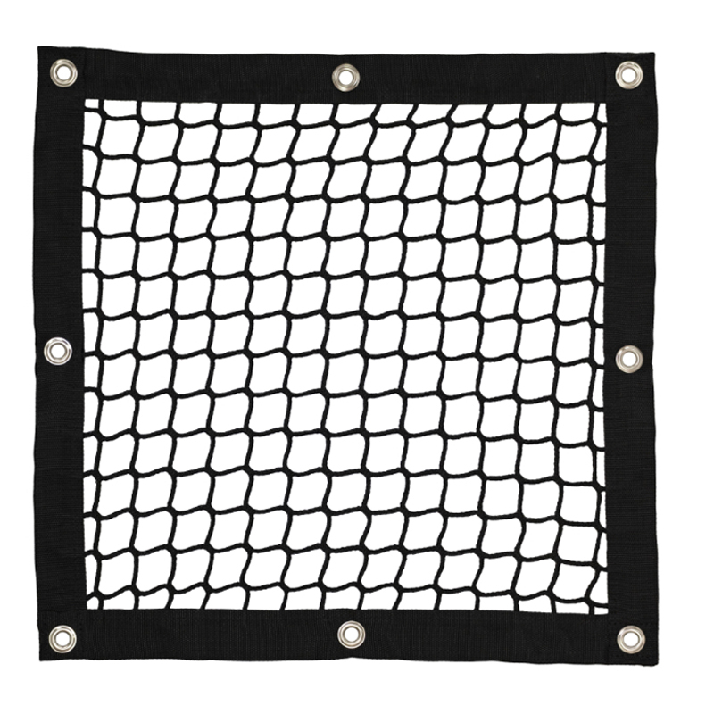Custom Backstop Net with Webbing Border for Indoor or Outdoor Sports Activities