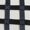 Custom Heavy Duty Black Webbing Cargo Nets for Pickup Trucks with S-Hooks