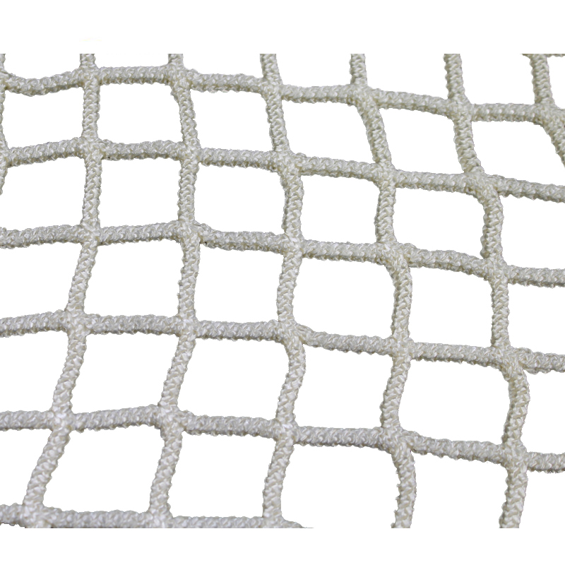 Heavy Duty Boat Lifeline Anti-Protection Safety Net Cruise Catamaran Trampoline Net Multihull Nets Trimarans Net White Color With Edge Treatment