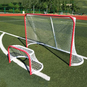 High Quality Portable Hockey Goal with Durable Steel Frame 