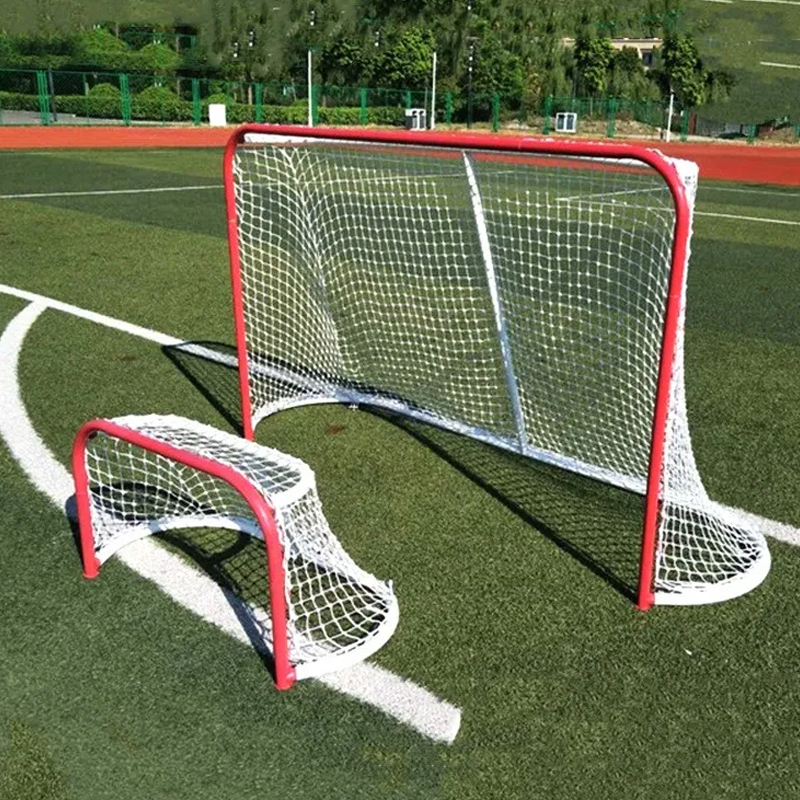 High Quality Portable Hockey Goal with Durable Steel Frame 