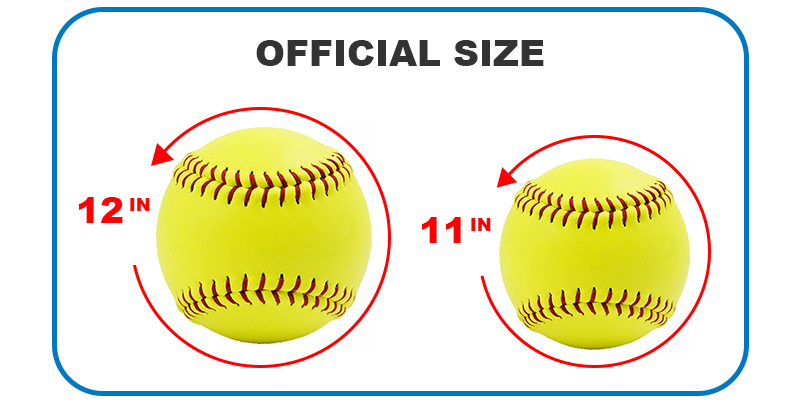softball size
