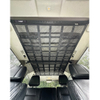 Upgrade Car Ceiling Cargo Net Pocket Double-Layer Mesh Car Roof Storage Organizer With Zipzag And Cam Buckle