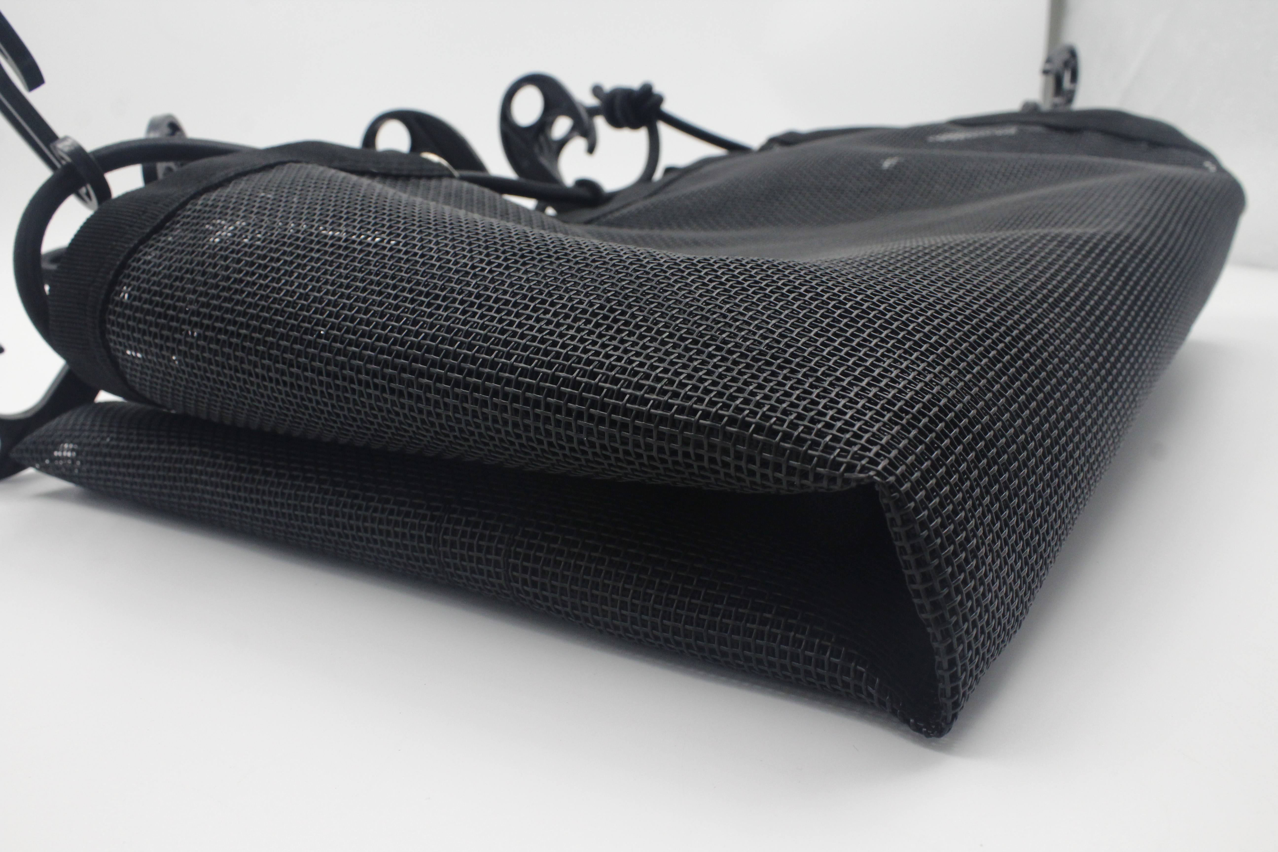 Heavy Duty PVC Mesh Cargo Net For Pickup Truck Or Trailer With Straps, Hook or Cam Buckle