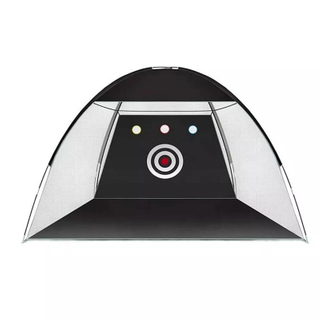 10FT X 7FT Golf Practice Hitting Net with Target And Carry Bag 