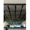 Upgrade Car Ceiling Cargo Net Pocket Double-Layer Mesh Car Roof Storage Organizer With Zipzag And Cam Buckle