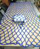 Pallet Rack Net Knotted Safety Net For Supermarket Prevent Items From Falling Down PE Materials