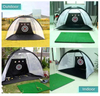 10FT X 7FT Golf Practice Hitting Net with Target And Carry Bag 