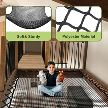 Heavy Duty UV Resistance Waterproof Fall Protection Safety Hammock Net with Small Mesh Size