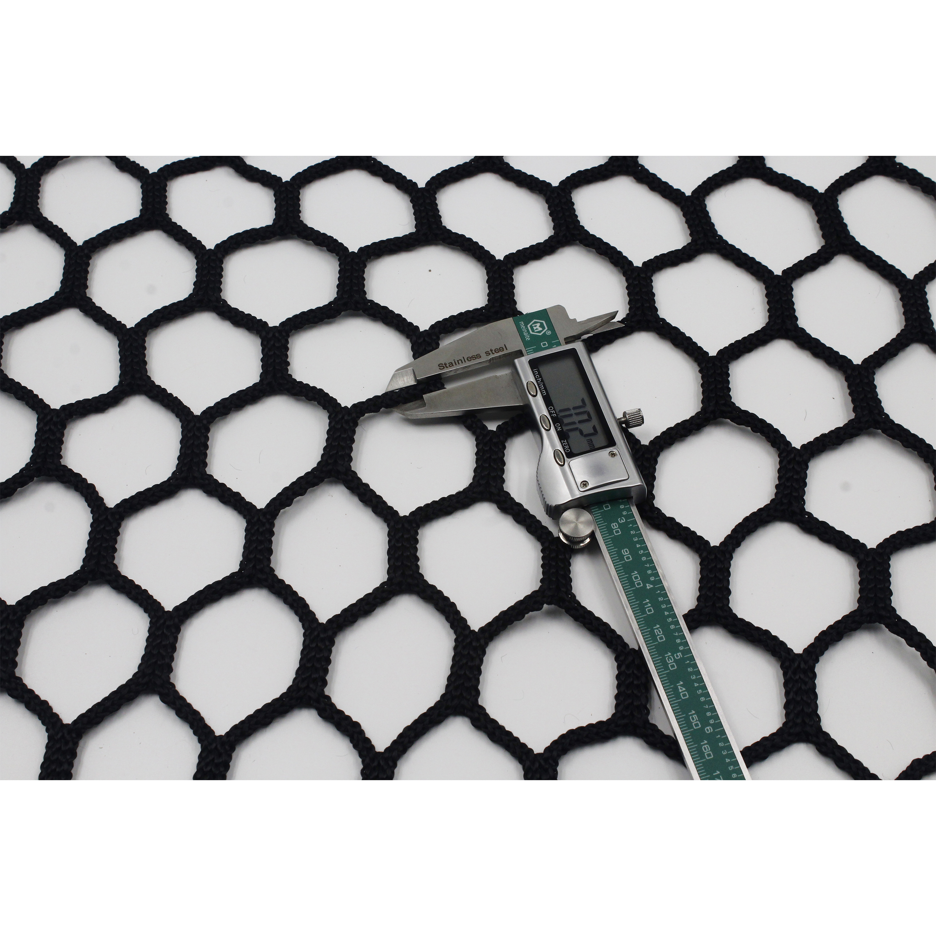 Safety Net Jump Net For Playground Anti-Fall Protection Polyester or Polyamide Materials Hexagonal Shape Colored Net Colorful Jungle Trampoline Net