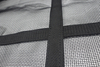 Heavy Duty PVC Mesh Cargo Net For Pickup Truck Or Trailer With Straps, Hook or Cam Buckle