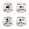 Custom Weight Logo White Leather 9 Inch Weighted Practice Baseballs