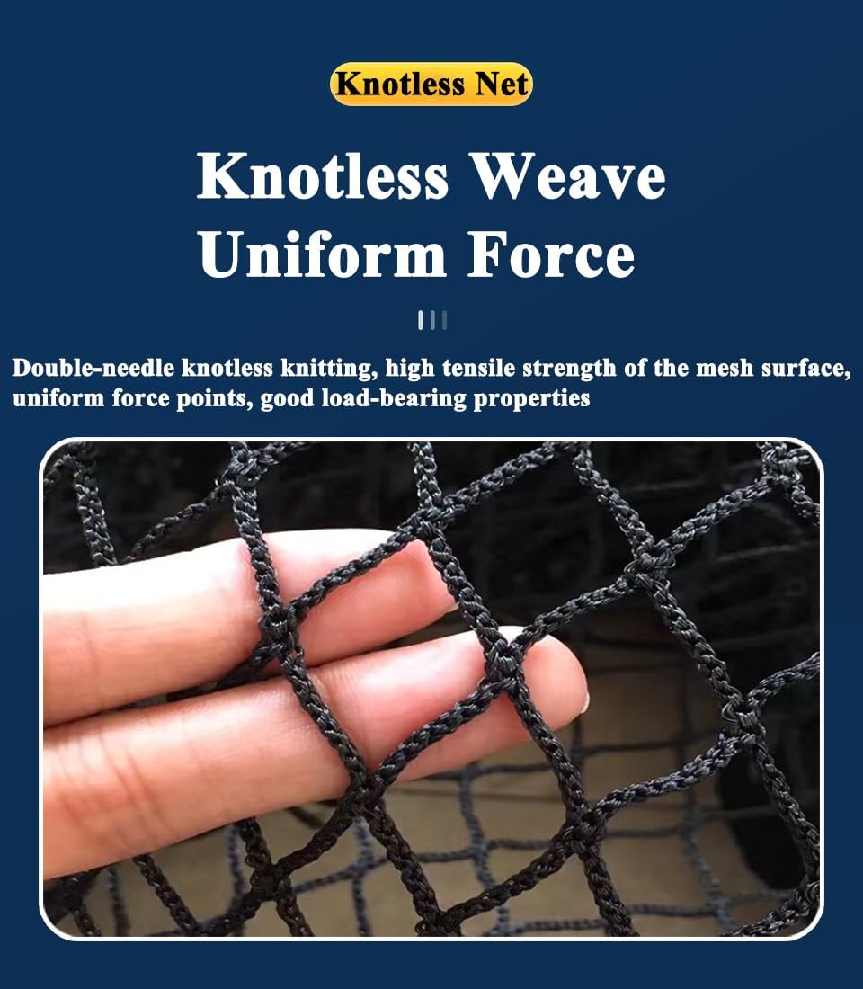 UV Resistance Polyester Material Sports Back Stop Net with Custom Small Mesh Size