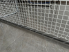 Custom Size High Grade Polyester White Hockey Nets 1.5x1.5 Inch Mesh Size 3mm Diameter With Ropes Sport Net TUV Certificate Approved