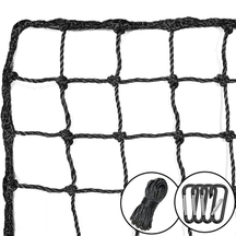 Custom Small Mesh Size Twisted Knotted PE Material Back Stop Net for Sports Activities