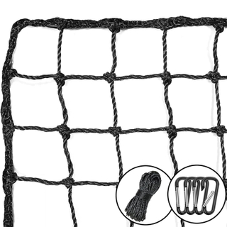 Custom Small Mesh Size Twisted Knotted PE Material Back Stop Net for Sports Activities