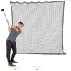 Custom Backstop Net with Webbing Border for Indoor or Outdoor Sports Activities