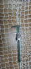 Custom Size High Grade Polyester White Hockey Nets 1.5x1.5 Inch Mesh Size 3mm Diameter With Ropes Sport Net TUV Certificate Approved