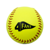 Custom Synthetic Leather Softball Ball with High Density Cork Same as Weston 4FANS Softball