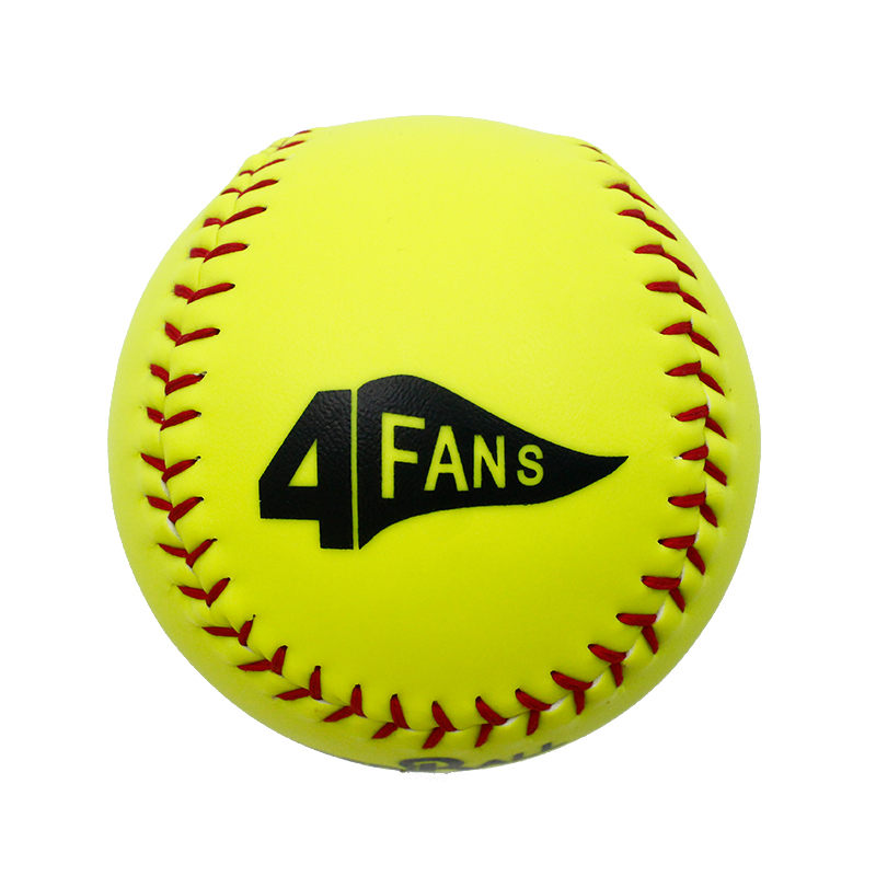 Custom Synthetic Leather Softball Ball with High Density Cork Same as Weston 4FANS Softball