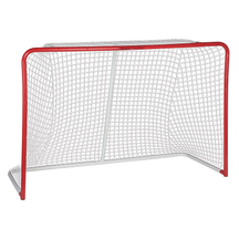 Portable Sports Youth Street Hockey Net - Indoor + Outdoor Steel Hockey Goal for Kids Roller + Street Hockey