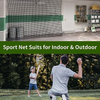 UV Resistance Polyester Material Sports Back Stop Net with Custom Small Mesh Size
