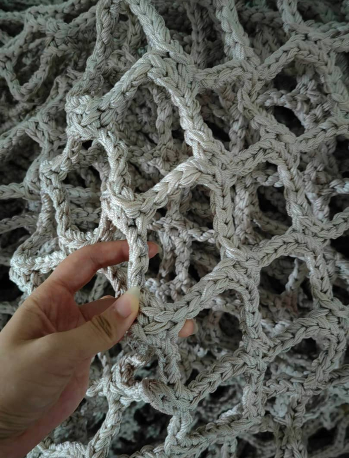 建筑工地用的吊装用的网载荷5吨 02 lift net