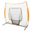 Custom Portable Baseball Training Net with Target