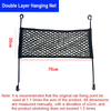 Custom Adjustable Elastic Cargo Net with Exterior Accessories for Secure Storage