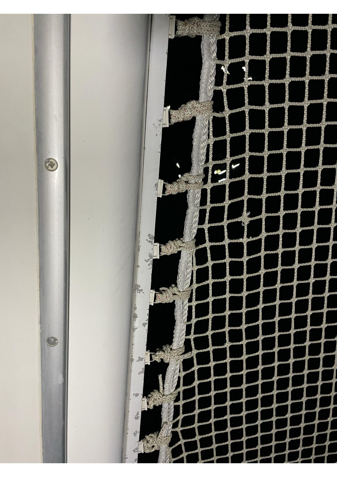 Heavy Duty Boat Lifeline Anti-Protection Safety Net Cruise Catamaran Trampoline Net Multihull Nets Trimarans Net White Color With Edge Treatment