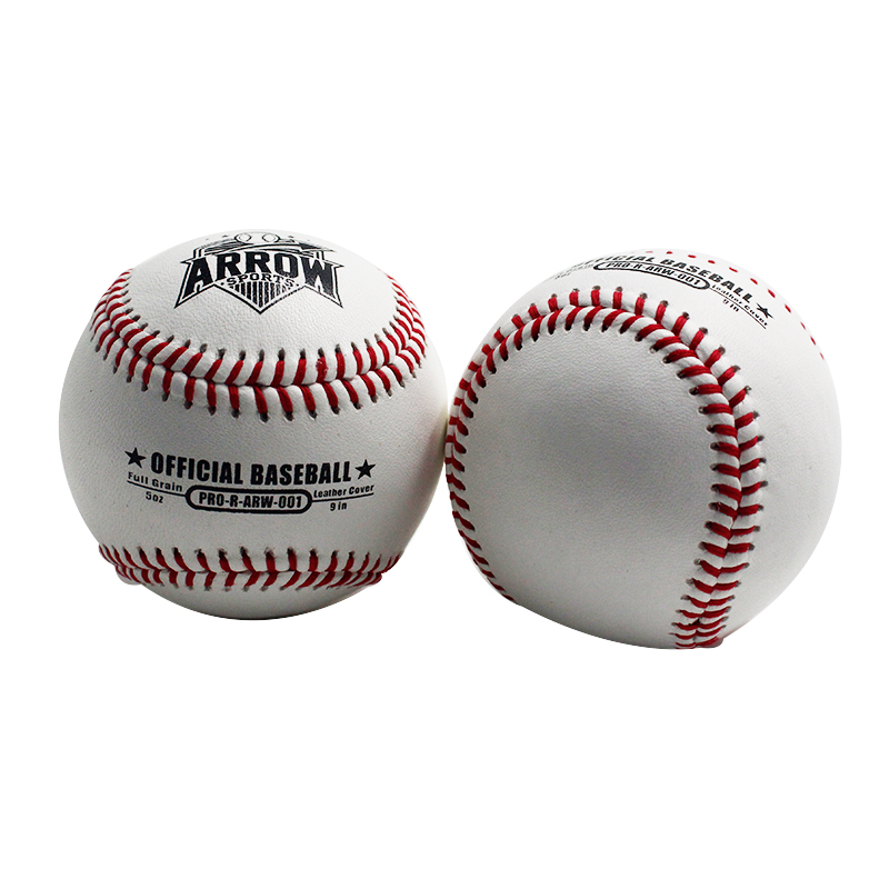 Custom Official League Cowhide Baseball Competition Baseball With 85% Wool Winding 